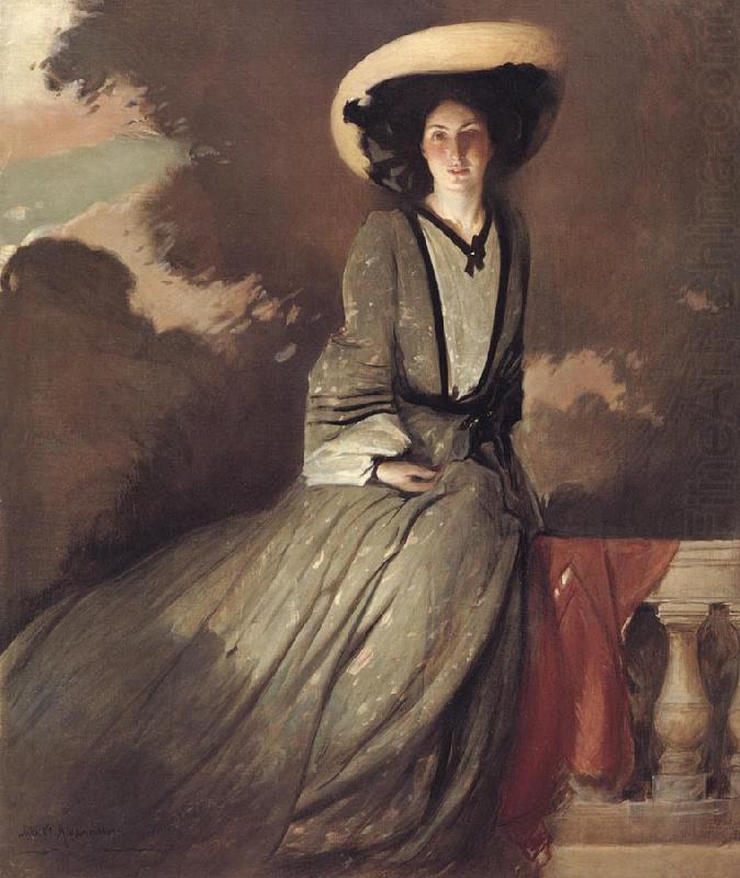 Portrait of Mrs.John White Alexander, John White Alexander